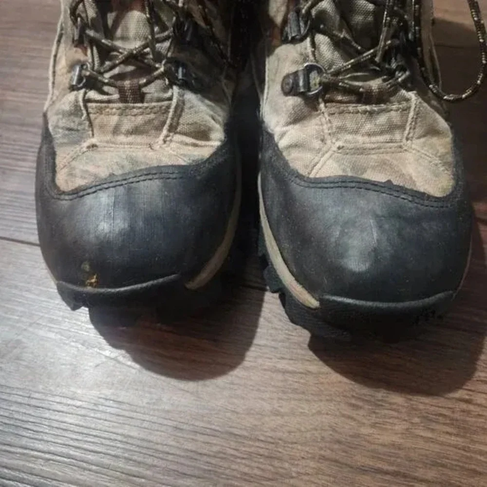 Rocky Lynx GTX Hunting Boots Mens‎ 13 Gore-Tex Camo Woodland Lace Up Waterproof